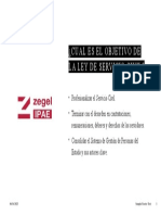 ¿Cual Es El Objetivo de La Ley de Servicio Civil?: 04/14/2023 Sample Footer Text 1