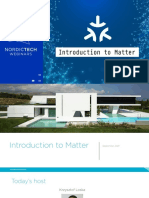 Webinar - Introduction To Matter