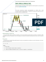 Topo Triplo (Triple Top) - Triple Superior - Gráficos Forex - IFC Markets Brasil