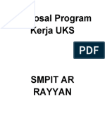 Proposal Program Kerja UKS SMPIT AR RAYYAN Surabaya