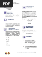 Module 2 Differential Equations