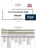 K-12 Curriculum Guide