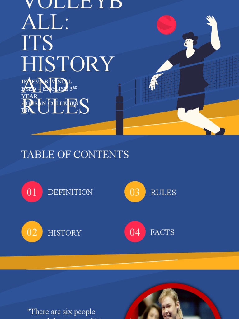 History Of Volleyball Pdf