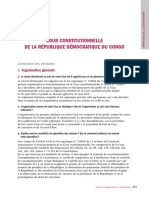 Bulletin-13-Reponses Cour Constitutionnelle - RDC