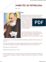 Novena Al Padre Pío de Pietrelcina: Tweet Compartir