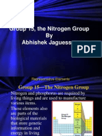 Group 15 the Nitrogen Group by Abhsihek Jaguessar