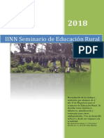 IINN Seminario de Educación Rural: Recopilación de Trabajos 4.° G Nocturno - Docente Lic. Cs. de La Ed. Nelly Bálsamo