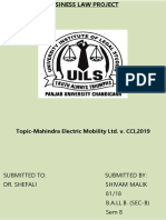 Topic-Mahindra Electric Mobility Ltd. v. CCI, 2019