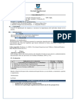 Psicología Organizacional 2022: Desarrollo de Actividad