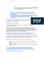 N° 1: "La Auditoría Tributaria Como Procedimiento Administrativo", para Lo Cual