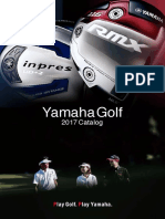Yamahagolf: 2017 Catalog
