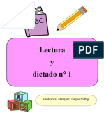 Cuadernillo Lectura y Dictado 1 Básico