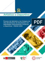 Prospecto Coar Artistico Deportivo