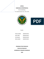 Artikel Hubungan Interpersonal: Dosen Pembimbing: Dr. Laurensius Laka, S.Sos., S.Psi., M. Psi