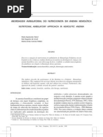 ABORDAGEM AMBULATORIAL DO NUTRICIONISTA EM ANEMIA HEMOLÍTICA