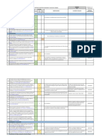 Empresa: Ruc: Fecha de Cumplimiento Lista de Verificación de Lineamientos Del Sistema de Gestión de Seguridad Y Salud en El Trabajo