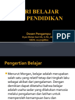 MATERI 2 Dan 3 TEORI PEMBELAJARAN