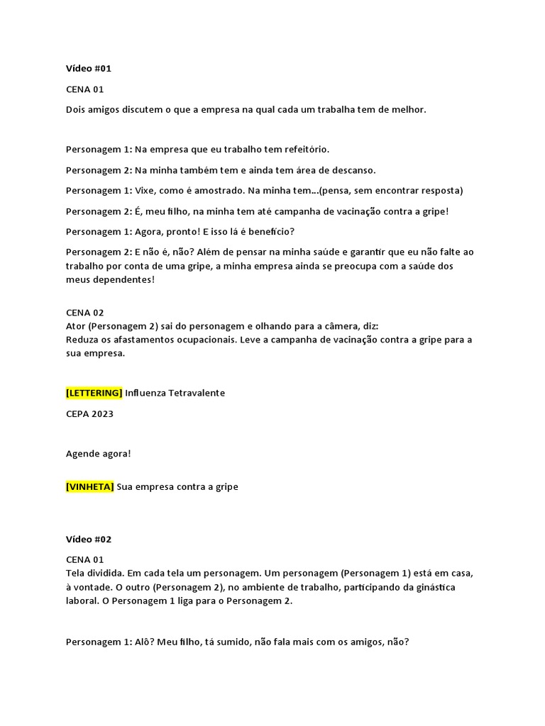 Campanha de Vacinação Empresarial | PDF | Carreira e Crescimento