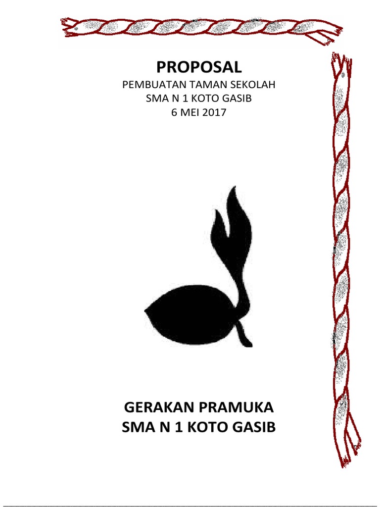 Proposal Bikin Taman | PDF