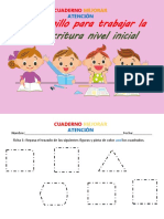 Cuadernillo Preescritura - Grafomotricidad