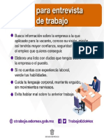 Recomendaciones para Una Entrevista de Trabajo