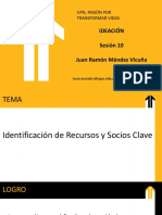 S.10 Identificación de Recursos y Socios Clave