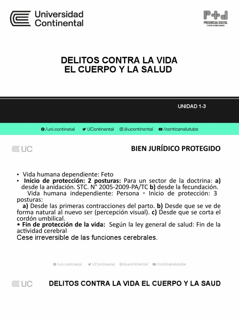 Delitos contra la Vida y la Salud | PDF | Homicidio | Violación