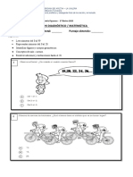 Evaluación Diagnóstico / Matemática