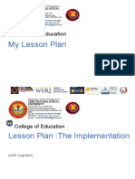 My Lesson Plan: College of Education