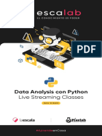 Data Analysis Con Python: Live Streaming Classes