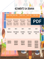 Planejamento Da Semana - Dia Da Escola - Maternal PDF