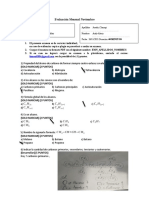 Evaluación Mensual Noviembre 2DO SECUNDARIA