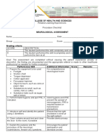 Neurological Assessment