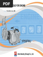 152FMH Engine Parts List | PDF | Screw | Washer (Hardware)
