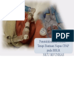 Penatalaksanaan BBLR: Terapi Bantuan Napas CPAP Pada BBLR Nicu Rs Unhas