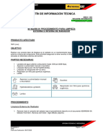 Boletín de Información Técnica: Bitm2666-01 Procedimiento para Limpieza Externa E Interna de Radiador