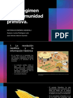 II.1. El Régimen de La Comunidad Primitiva