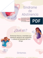 Sindrome Abstinencia