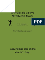 Animales de La Selva (León) - Medio Menor