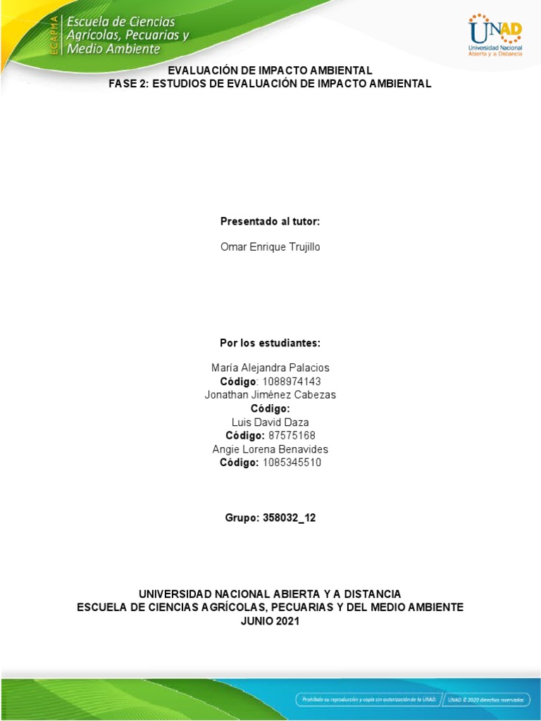 Evaluación de Impacto Ambiental en Sandona | PDF | Contaminación | Agua