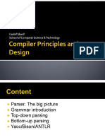 CS Parsing Guide Covering Top-Down, Bottom-Up, LR Parsing