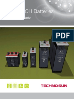 Opzs-Tch Batteries: Technical Data