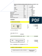 Costo Horario Maquina Ejercicios