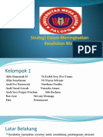 KELOMPOK 1 PPT MK Strategi Dalam Meningkatkan Kesehatan Masyarakat