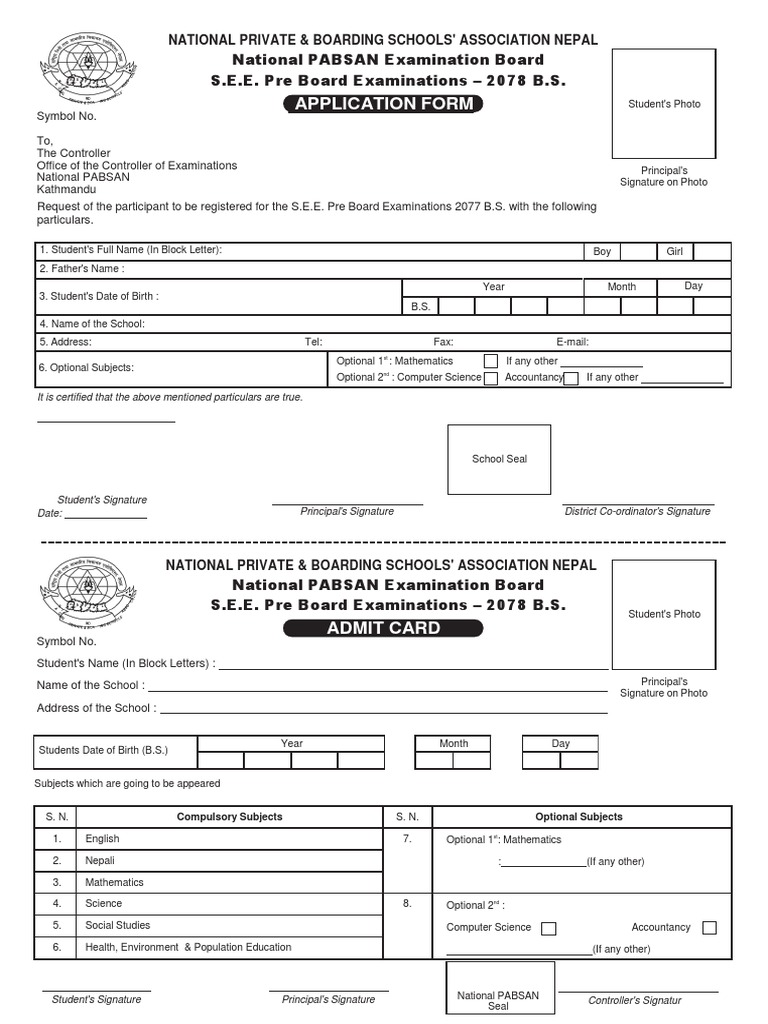 Pabson Pdf Bachelor Of Science