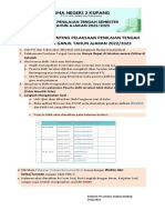 Informasi Penting Pelaksaan Penilaian Tengah Semester Ganjil Tahun Ajaran 2022/2023