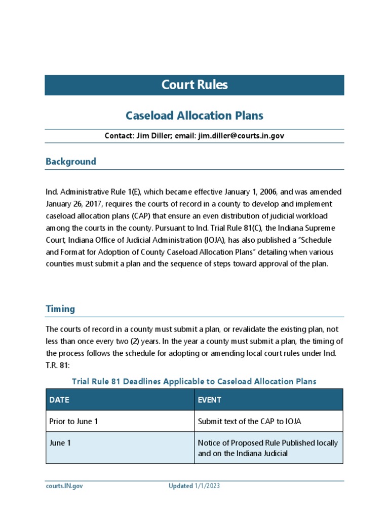 Pubs trial court caseload allocation plans pdf judge supreme