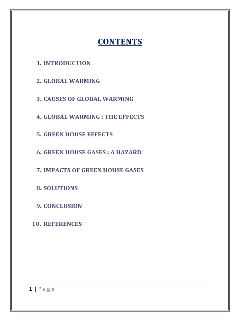 Global Warming | Download Free PDF | Greenhouse Effect | Climate Change
