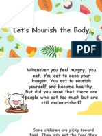 Let's Nourish The Body
