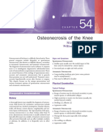 Osteonecrosis of The Knee: Michael B. Boyd, William D. Bugbee
